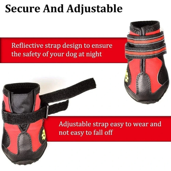 NWT Non-Slip, Waterproof Dog Booties - Picture 10 of 11